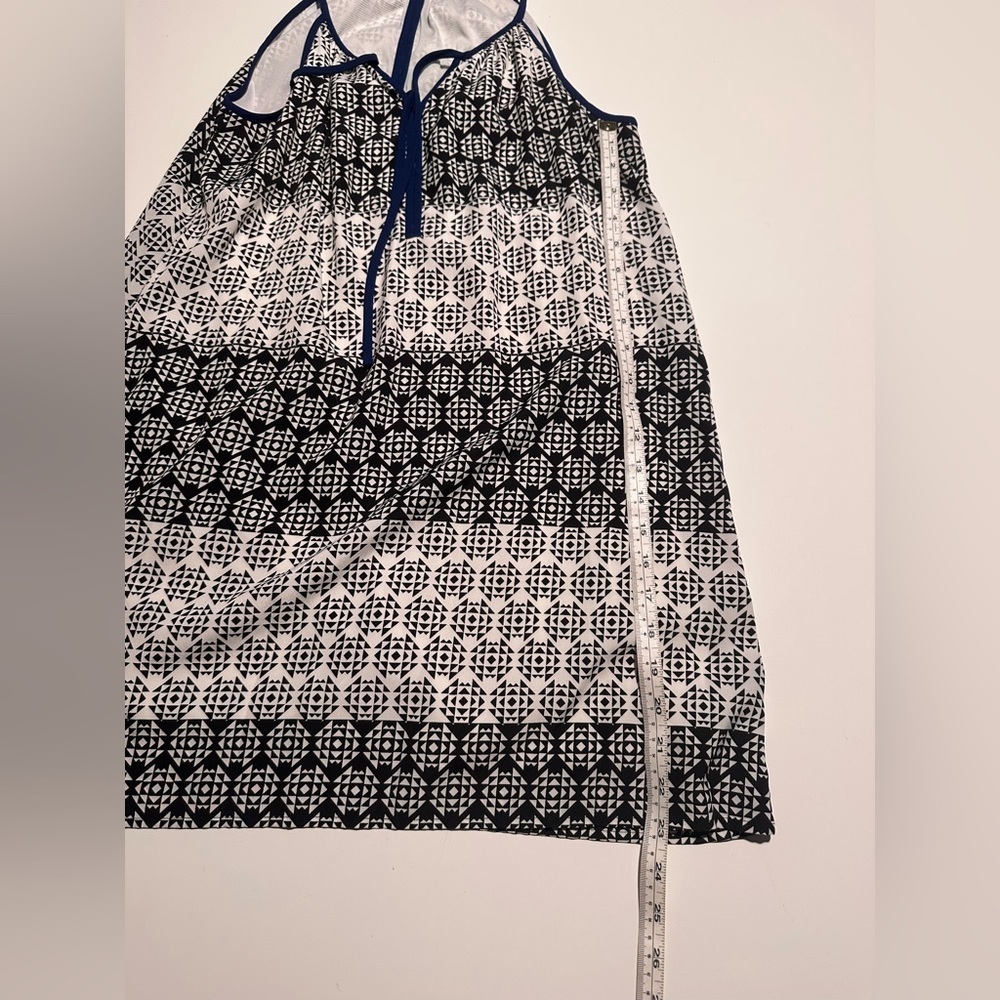 collective concepts spagetti straps geometric mini dress size Xs - Picture 5 of 6